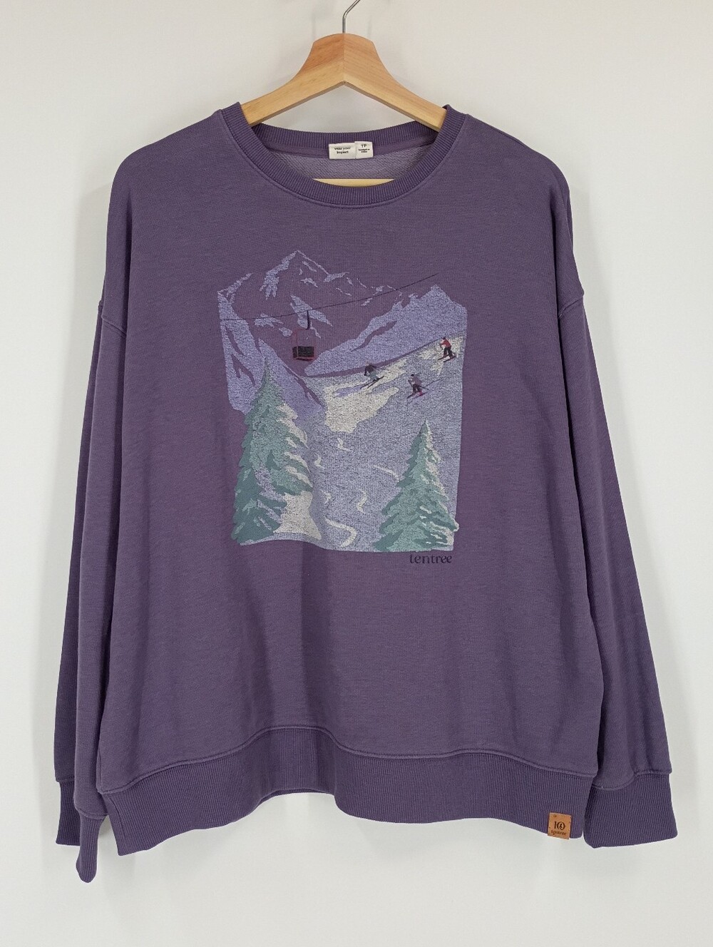 Tentree Alpine Oversized Graphic Crewneck